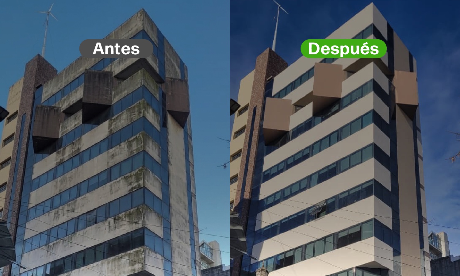 Antes y después de la puesta en valor del Pasaje 8 Bis, La Plata